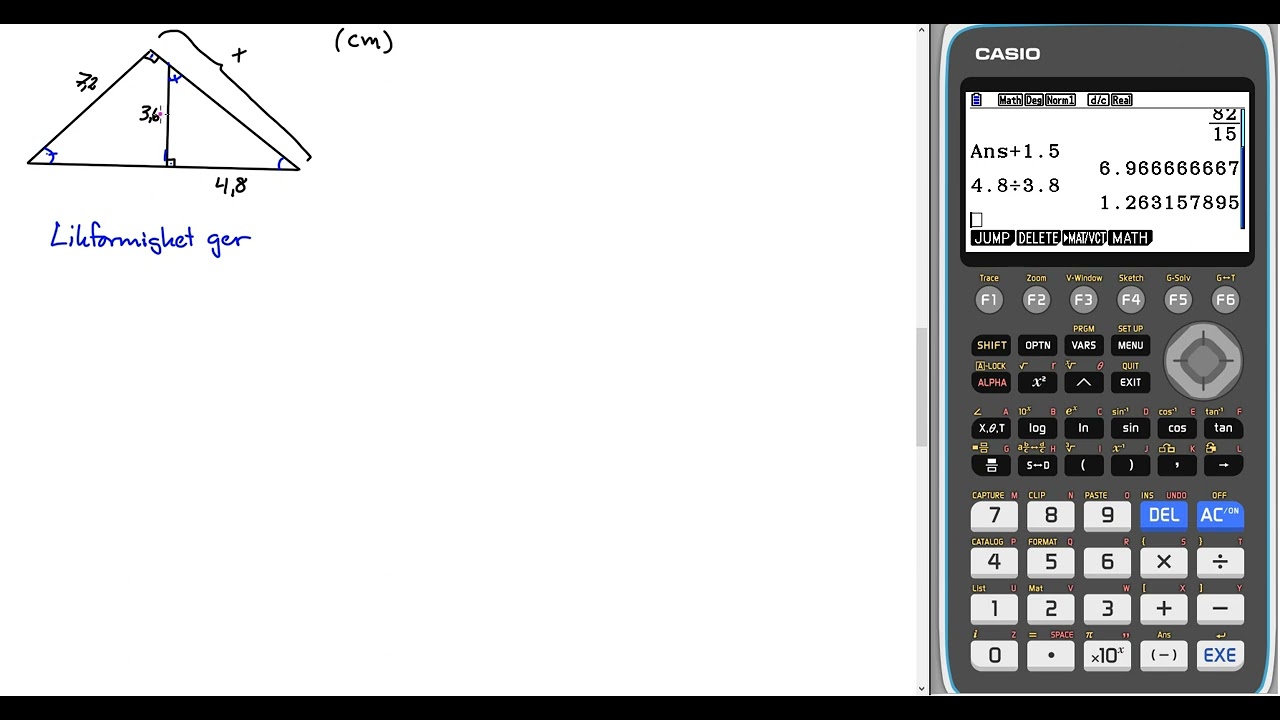 Matematik 5000+ 2b Uppgift 4419 för reviderad ämnesplan 2021