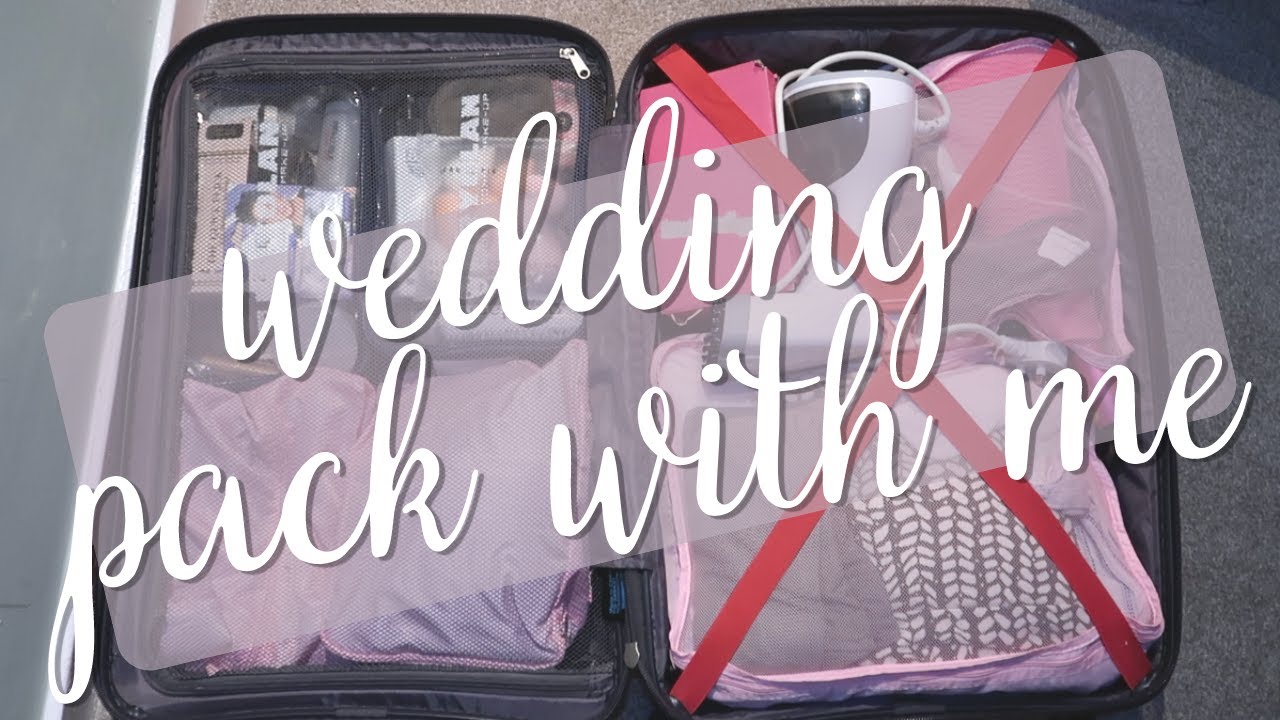 PACK WITH ME / BRIDESMAID / WEDDING GUEST | Rose Keats