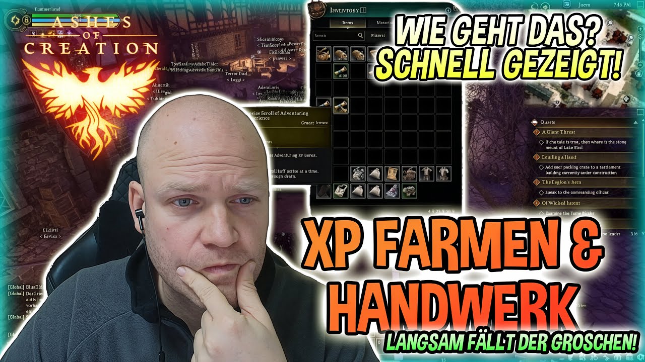 AOC | So mach ich's! - Farmen, Leveln und Handwerk - Langsam klappt es - Leicht erklärt