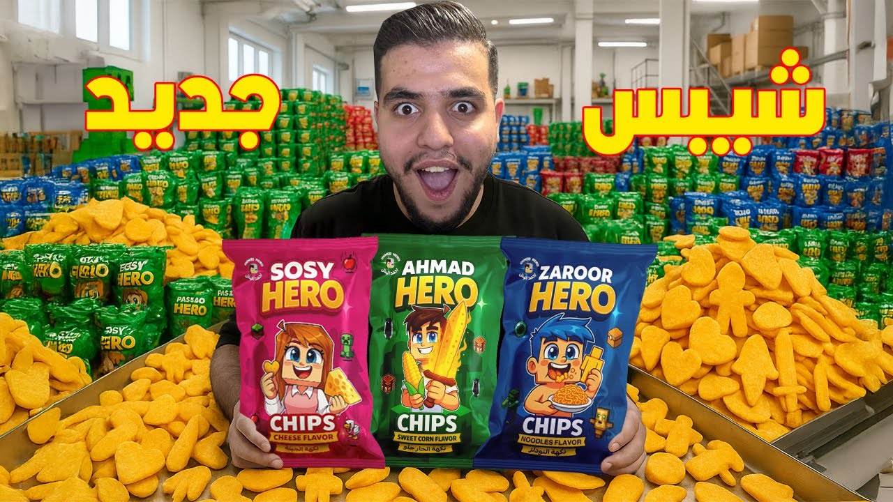 شيبس احمد و زعرور و سوسي الجديد 🔥🔥