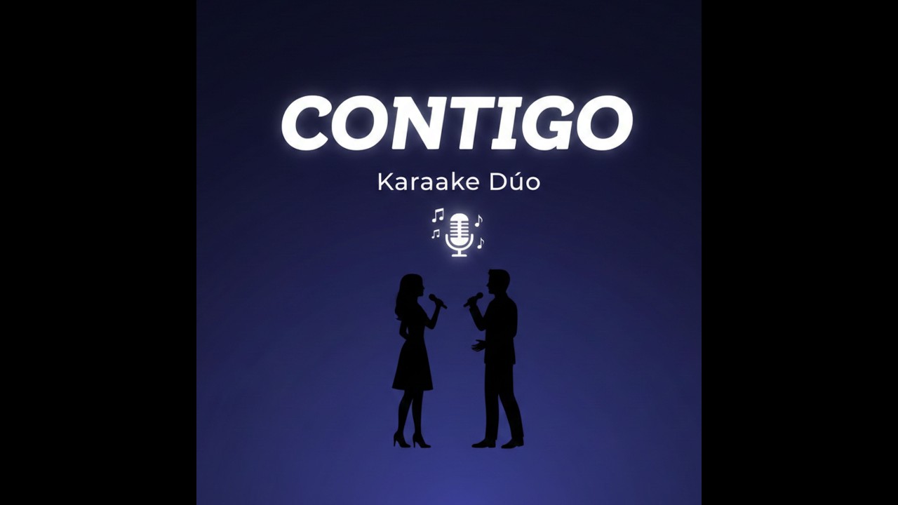 Contigo 💫 Karaoke Oficial | Dúo | Canta Con Nosotros