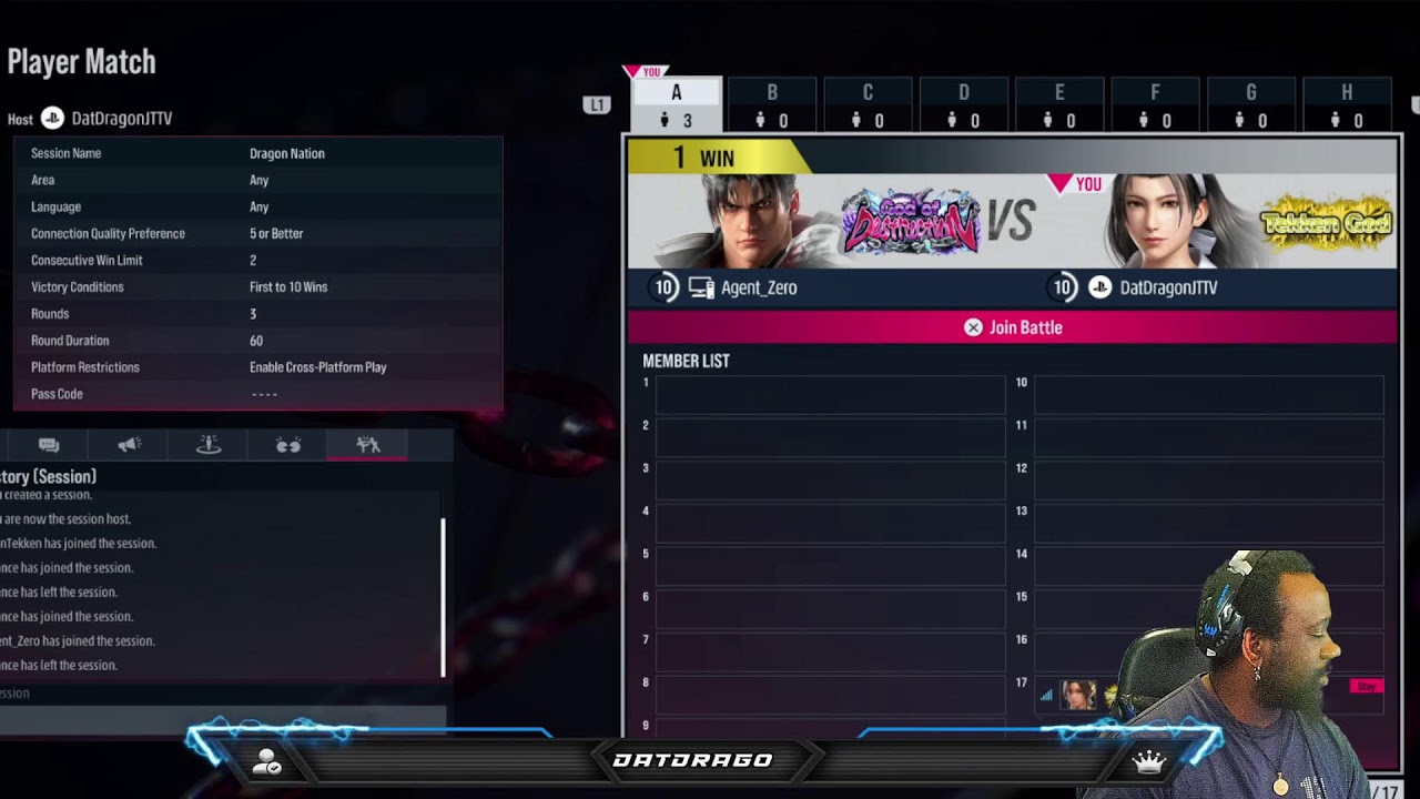 Tekken 8 Road to GOD infinity Ranked-Casual Matches Jun Kazama/Armor King