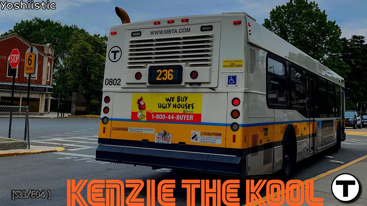 Kenzie The Kool | Yoshi's Ride Series {S11-E04} - Riding the 236 🚌 - {MBTA}