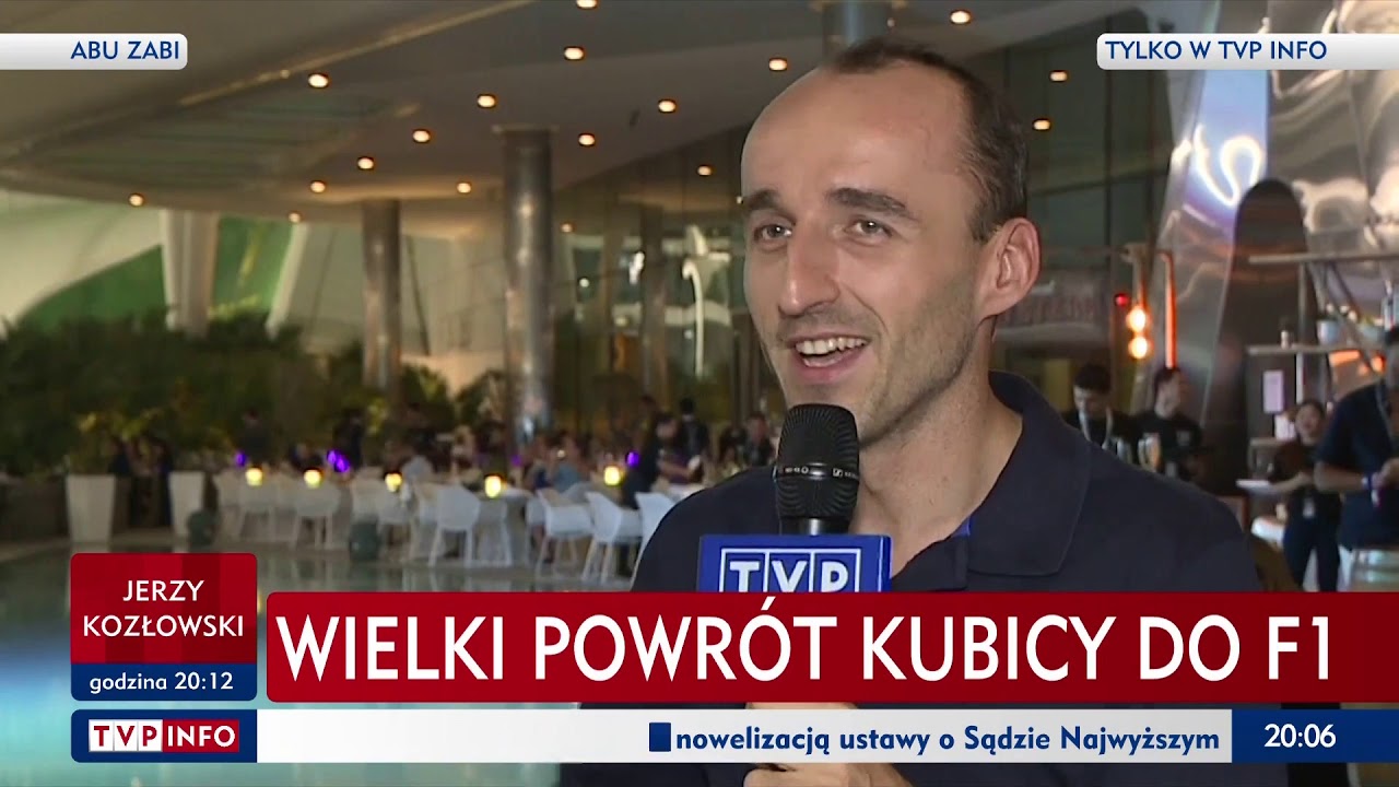 Robert Kubica: chcę, żeby wrócił Kubica sprzed lat!