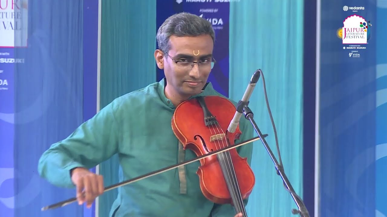 Morning Music | Sandeep Narayan, L Ramakrishnan and Sai Giridhar | Jaipur Literature Festival
