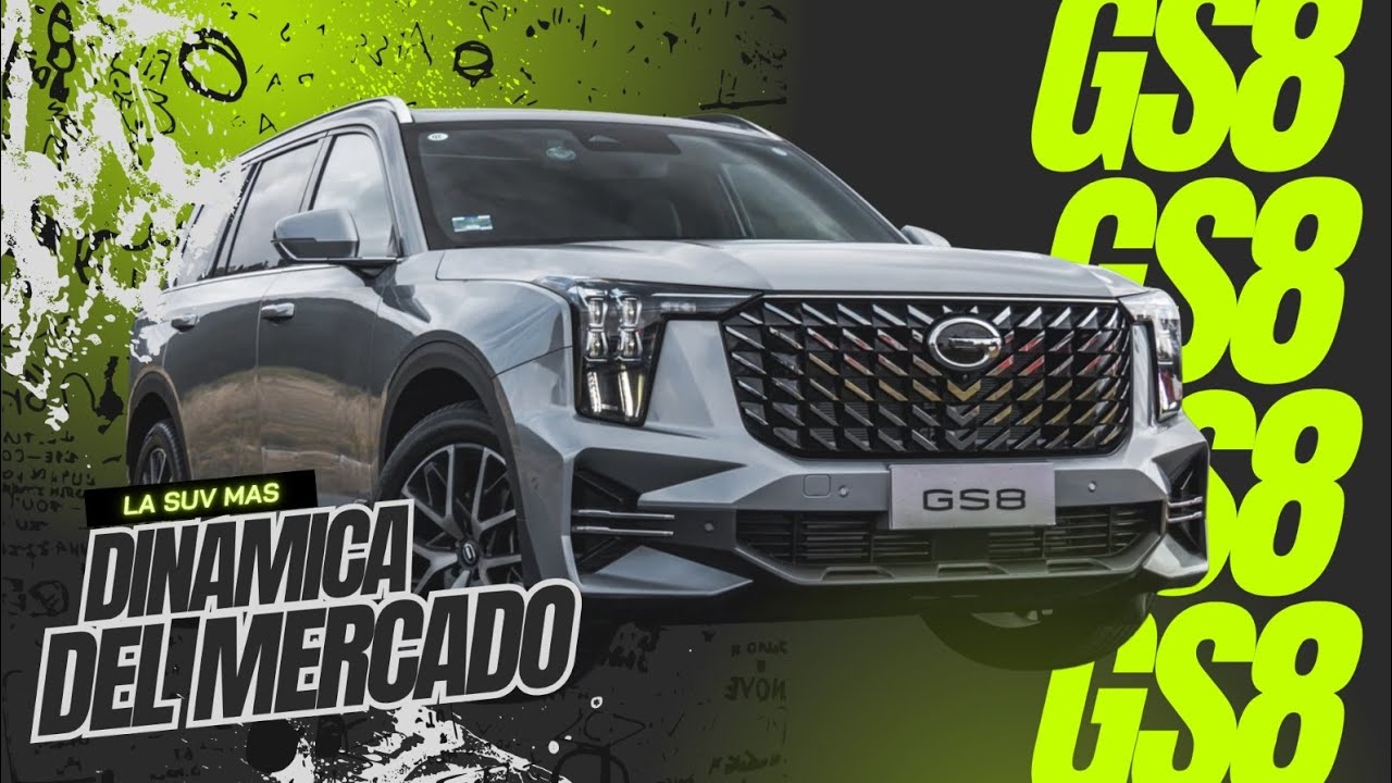 La mejor SUV china familiar | la nueva GS8 de GACMotor