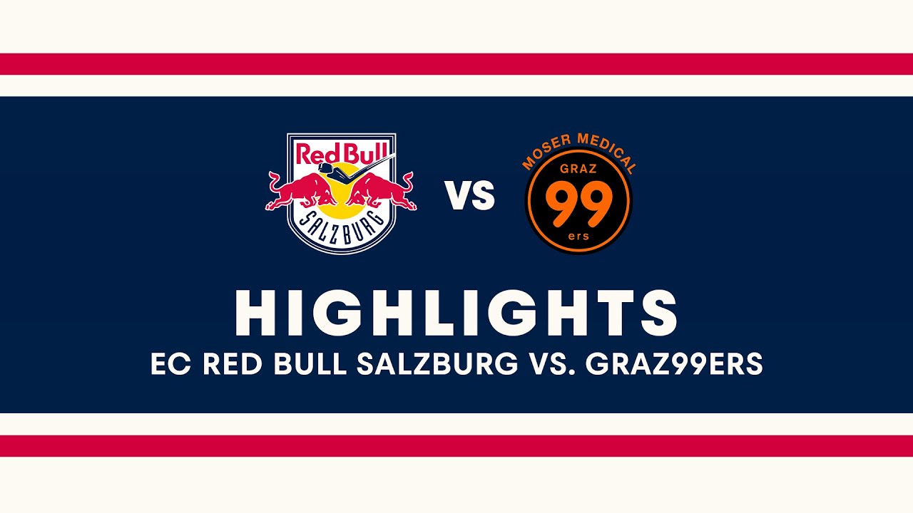 EC Red Bull Salzburg vs. Graz99ers - Game Highlights