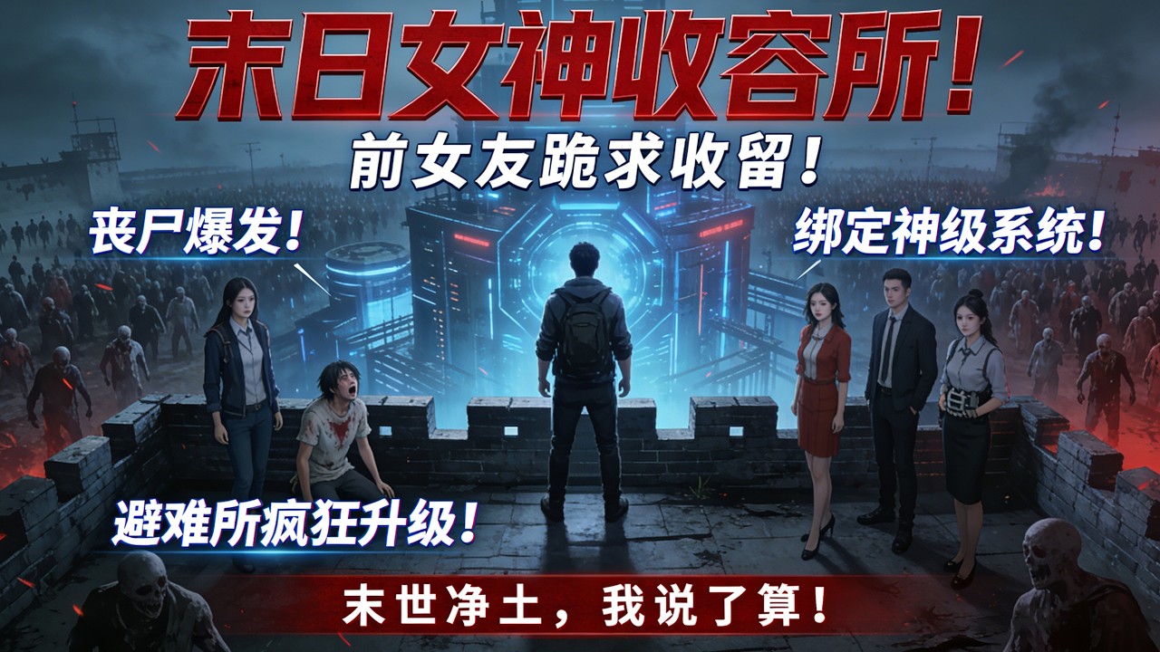 【FULL】🔥末日女神收容所！ 被前女友拋弃後，我打造最强避難所！#末日丧尸 #避难所系统 #女神收容 #前女友后悔 #末世逆袭 #爽文动漫 #国漫推荐 #打脸爽剧 #小說#動畫#漫剧#智绘
