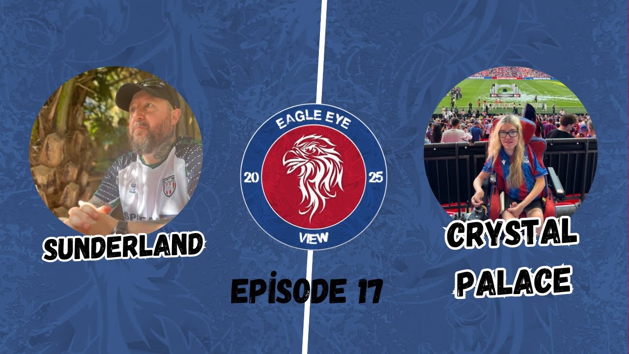 Eagle Eye View | Sunderland vs Crystal Palace 🦅⚽