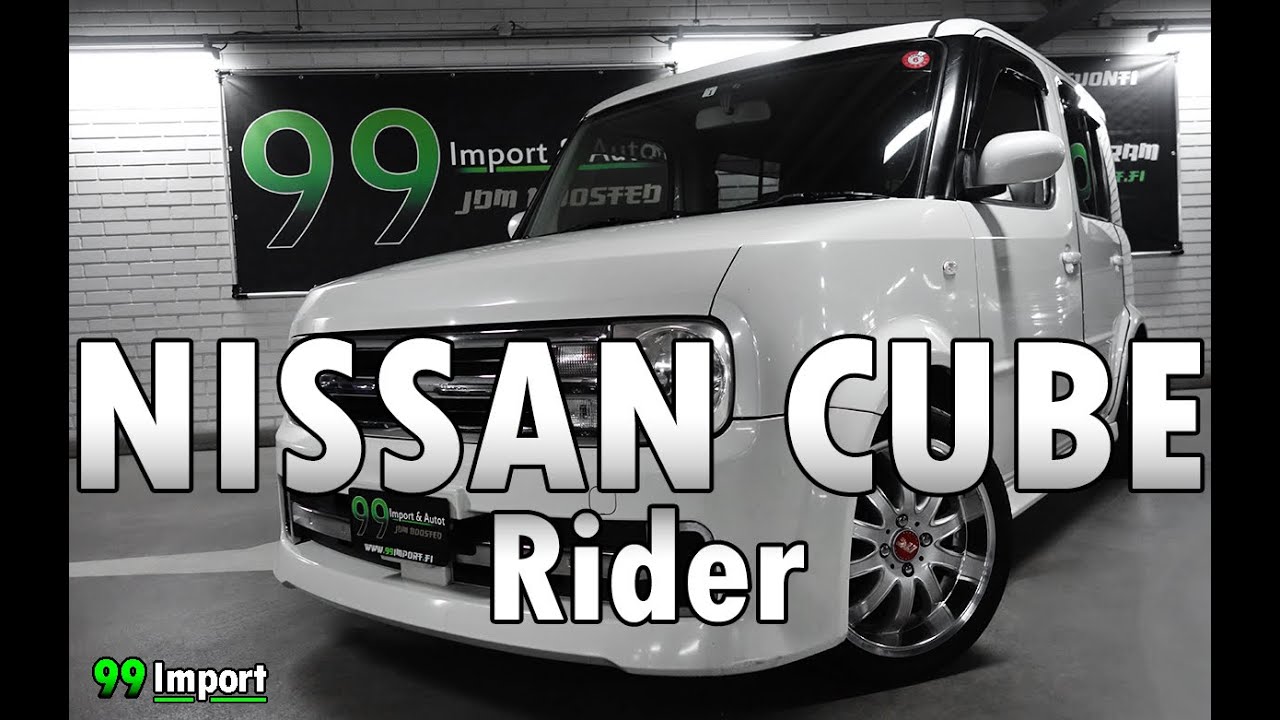 Nissan Cube Z11 Rider Autech vm. 2008 - ESITTELY JAPANIMPORT99.FI