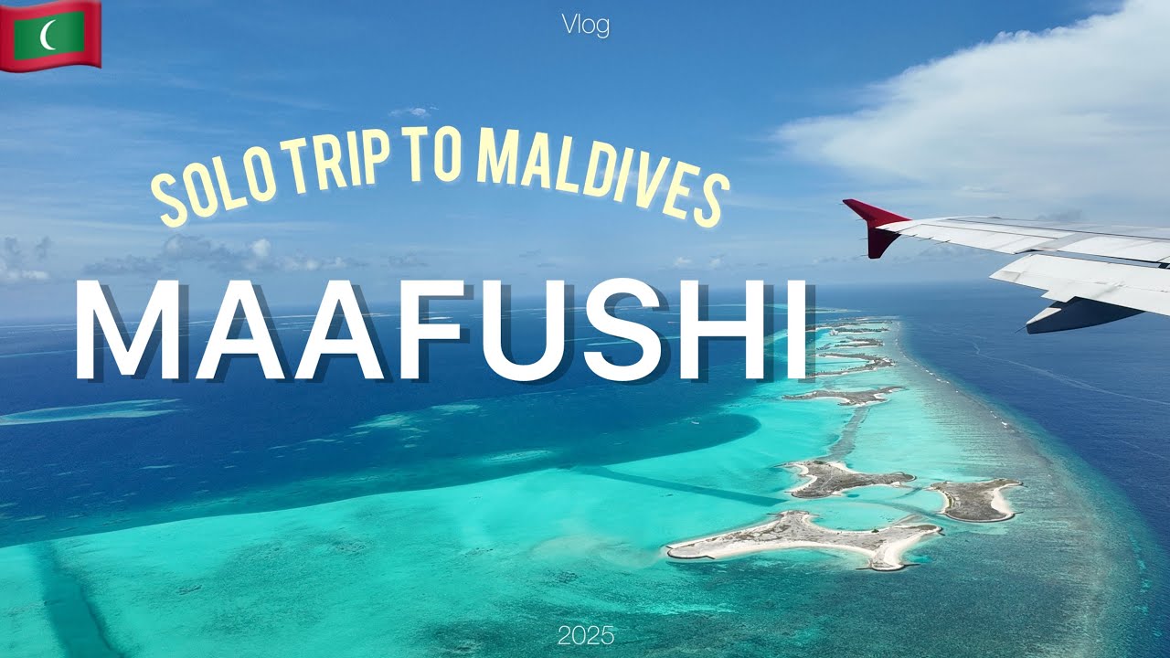 EP1. Exploring Maafushi Alone | Maldives Dream Trip 2025 🇲🇻