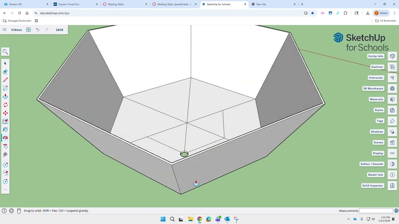 SketchUp - Fire Pit