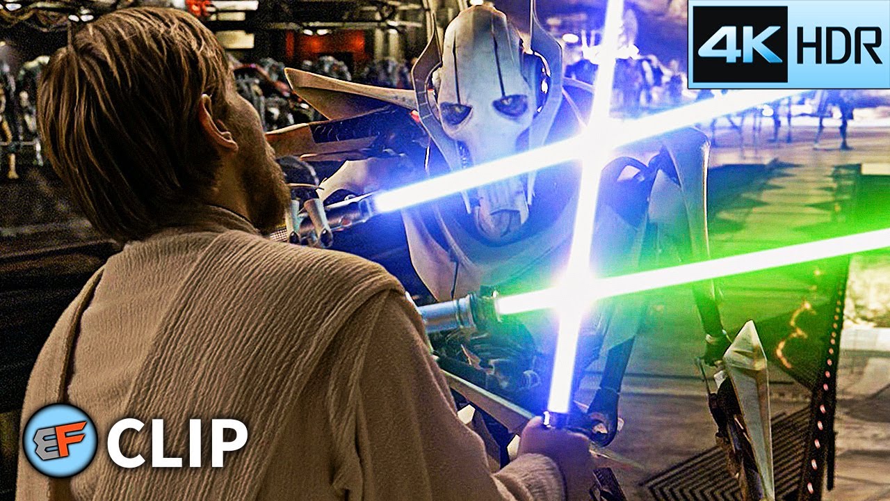 Obi-Wan vs General Grievous - 