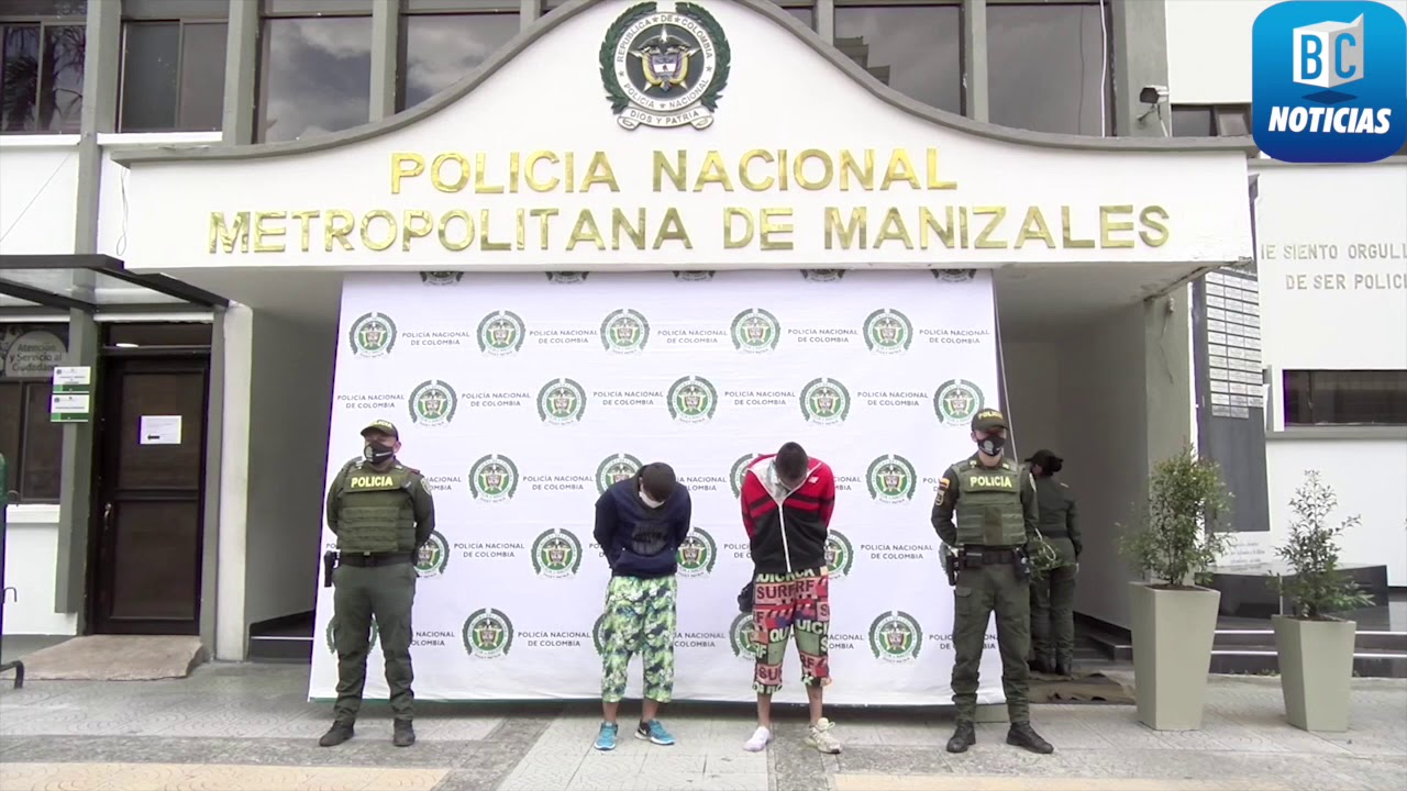 Persecución robo Manizales