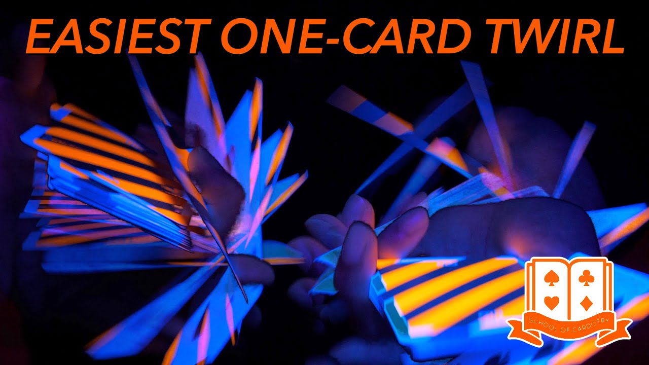 Cardistry for Beginners: One-card Twirl - Around the World Tutorial