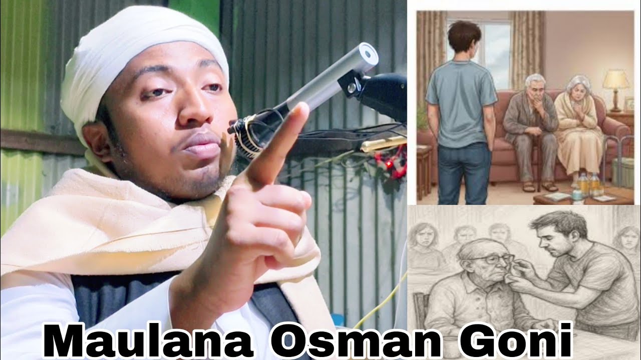 Maulana Osman Goni Telling About  Children's rights to look the old parents | Rohingya Waz 