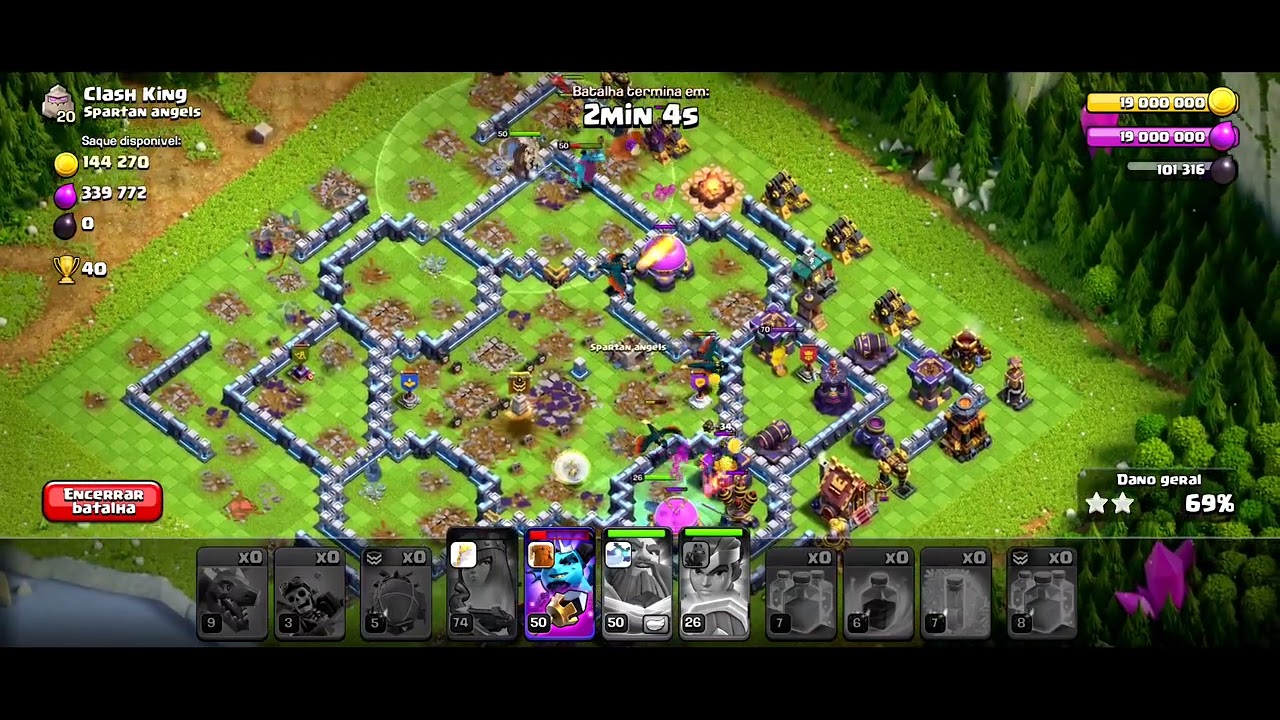 Melhor ataque para cv14 (PT facil em CV14 e CV15) ranqueada Clash