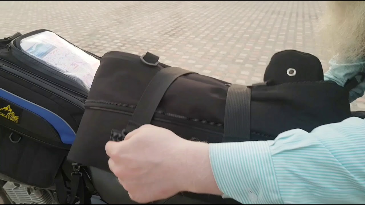 Saddle Bags, Extendable size with waterproof rain cover By Gear 2 Go