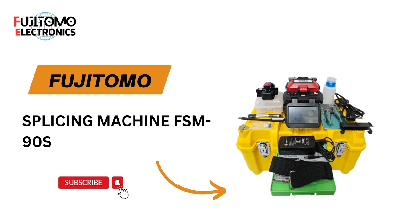 FUJITOMO FSM 90S SPLICING MACHINE | CORE ALIGNMENT | MADE IN INDIA