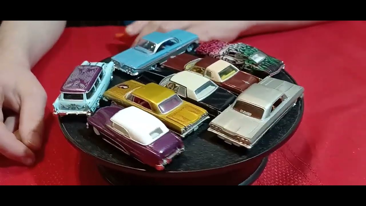 Low Rider Collection Comparison Revell Hotwheels Greenlight Autoworld Mauibu International