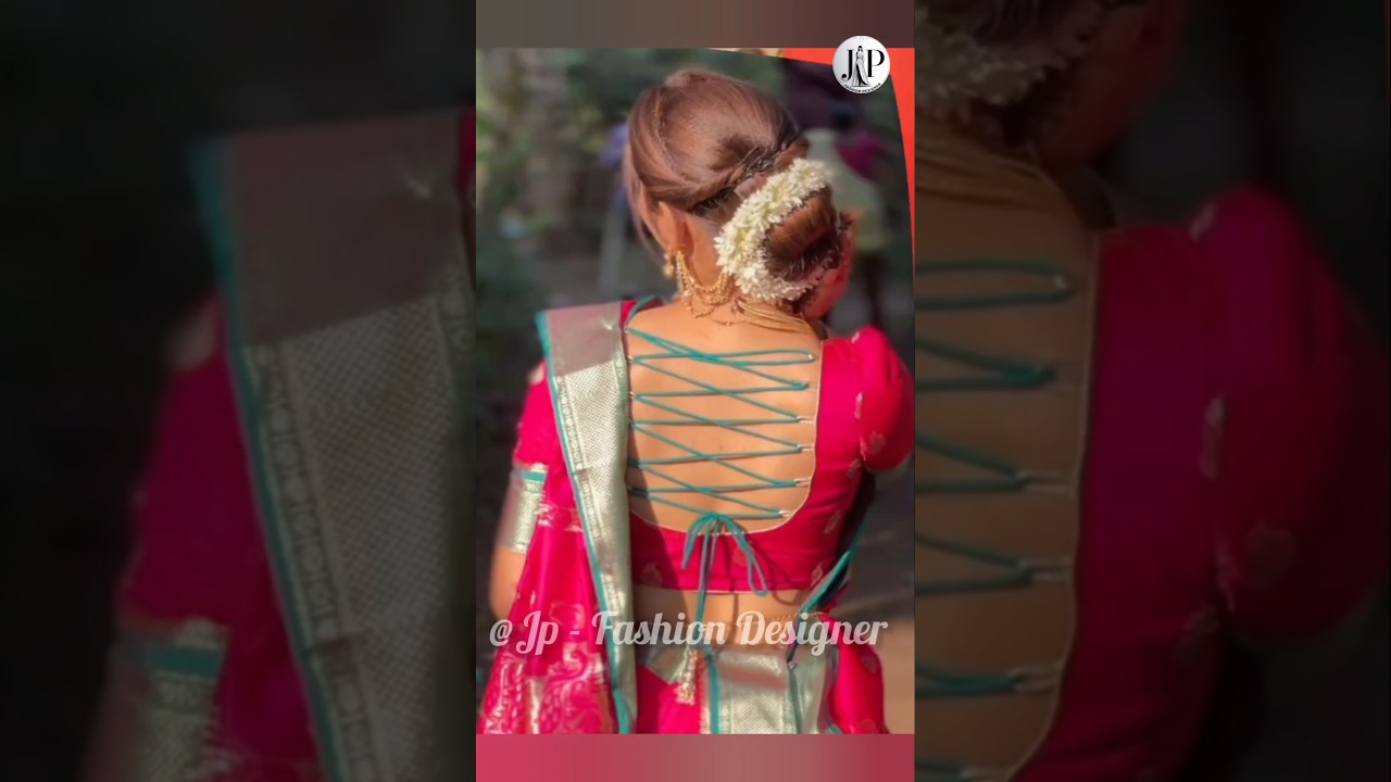Top10 Latest New Back Neck Blouse Design//Fashion Blouse Collection