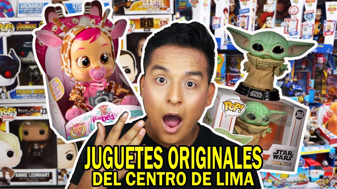 TIENDAS DE JUGUETES ORIGINALES DEL CENTRO DE LIMA - BUENOS PRECIOS - MERCADO CENTRAL