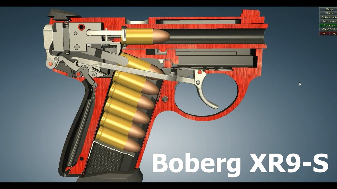How a Boberg XR9-S Pistol Works