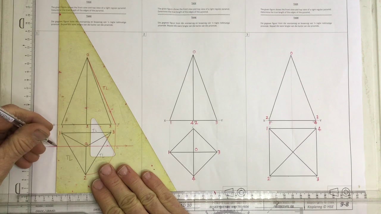 Истинная длина, метод генератора конусов