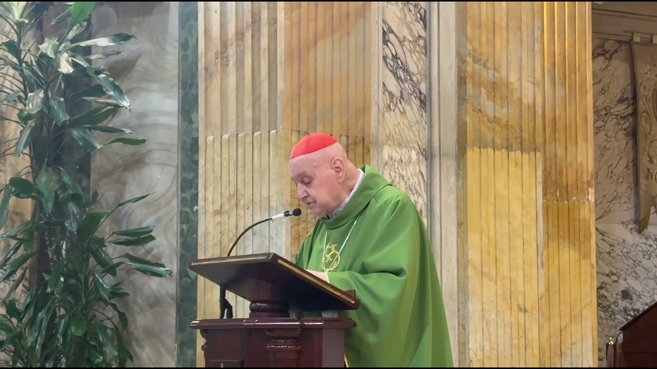 OMELIA 8 FEBBRAIO 2026 - CARDINAL ANGELO COMASTRI.