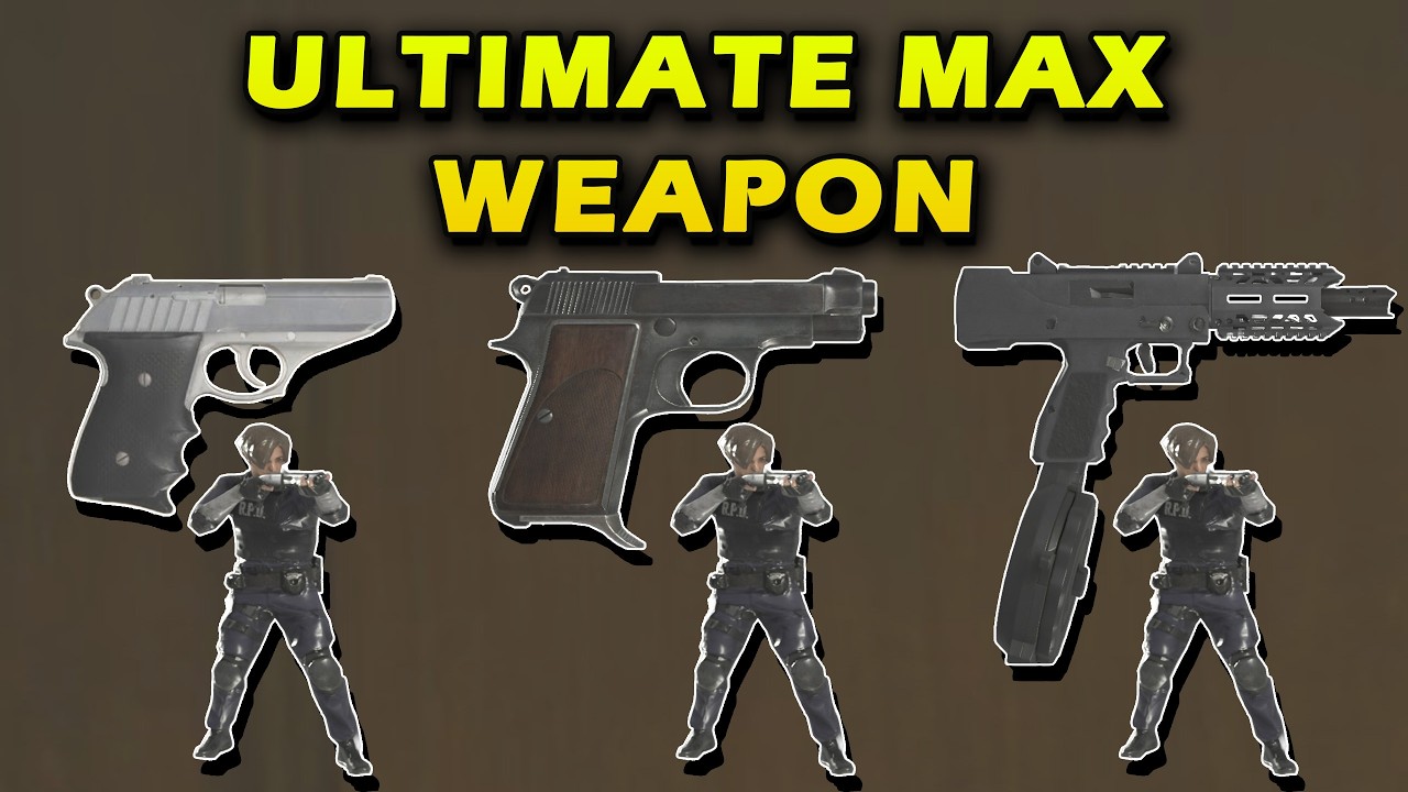 Resident Evil 9 Requiem - Ultimate Max Weapon Damage Comparisons with Charms for Grace in Insanity