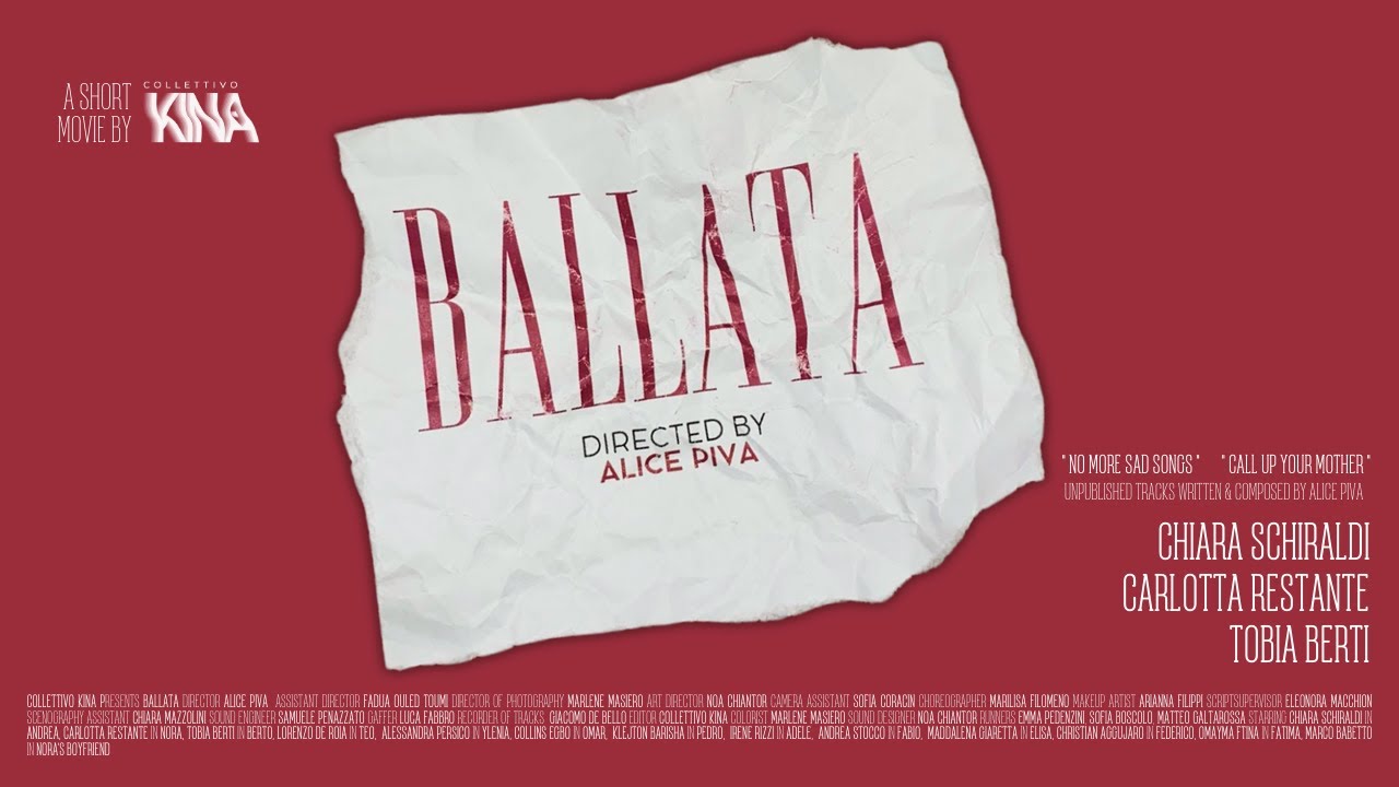 Ballata - Cortometraggio Romantico/Drammatico