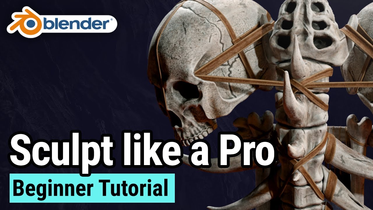 Blender Tutorial for Beginners - Sculpting Details like a Pro + UV Unwrap - Iconic Shield Part 2