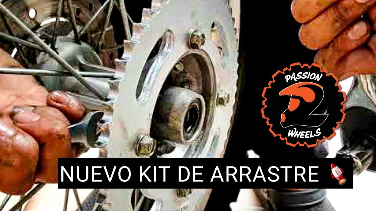 #passion2wheels | CAMBIO KIT DE ARRASTRE KLX 150