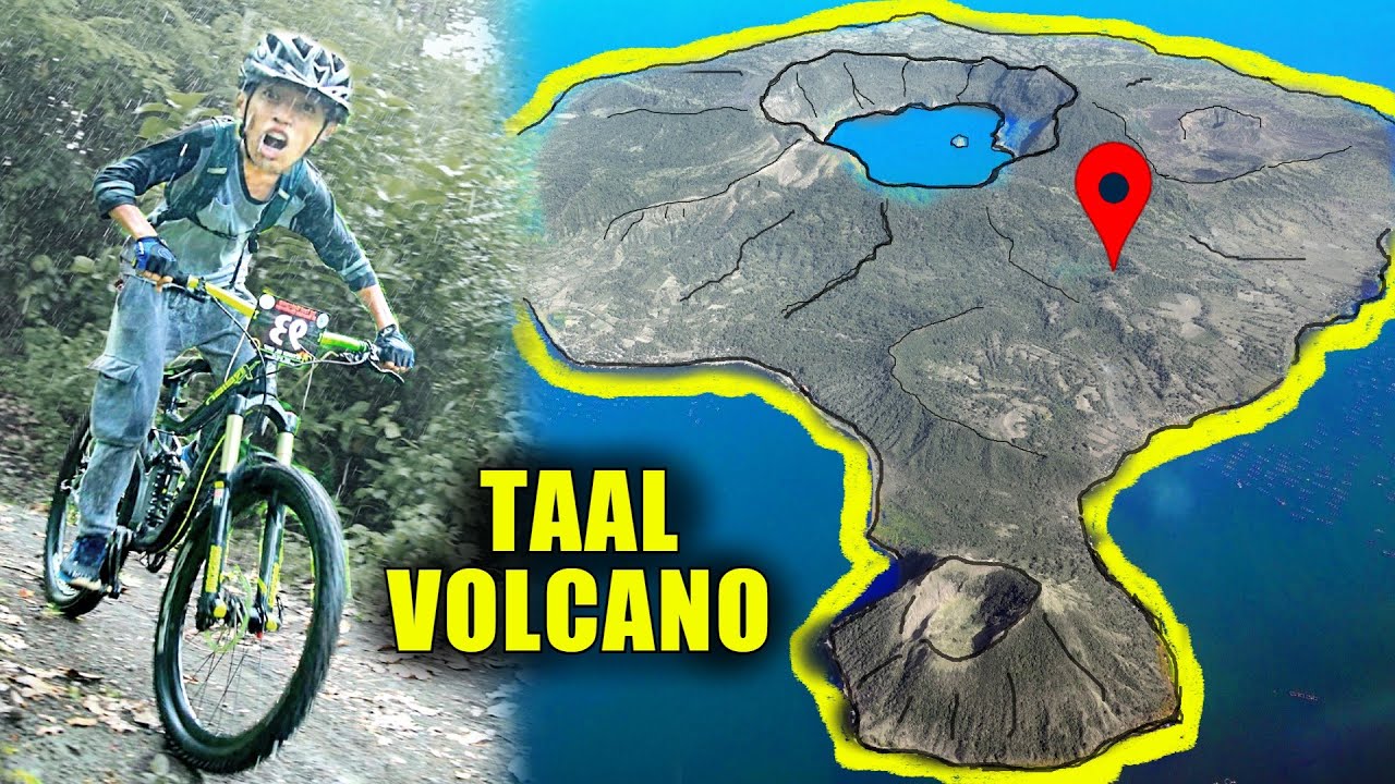 Nag bike ako sa Taal Volcano (2017)