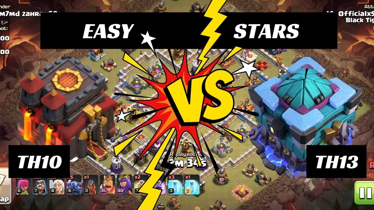 Mastering TH10 vs TH13 CWL Battles: Best Clash of Clans Strategies Revealed!