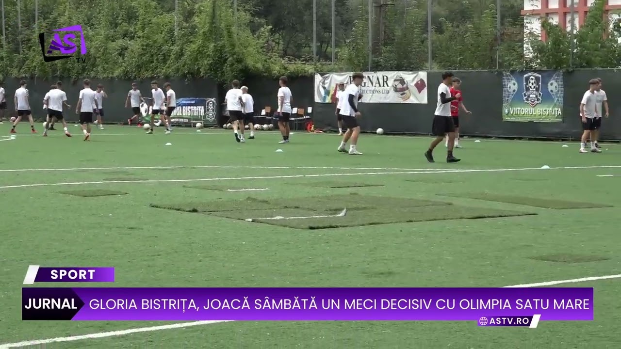 Gloria Bistrița, joacă s&acirc;mbătă un meci decisiv cu Olimpia Satu Mare
