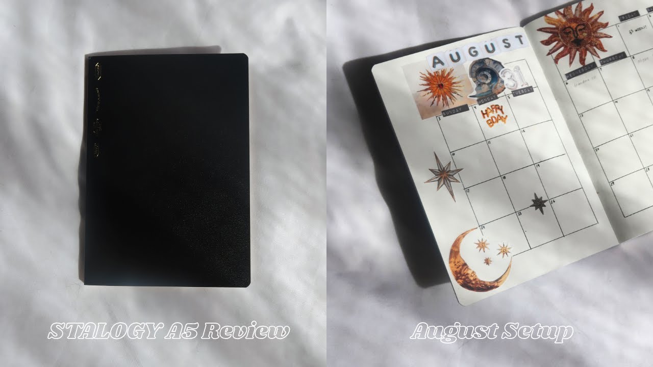 STALOGY Notebook A5 Review ✸ August Setup