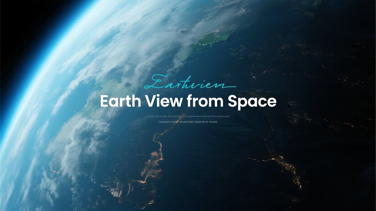 4K,Ultra HD Landscape Video - Relaxing Music Earth View from Space Station#4k #relaxing #video