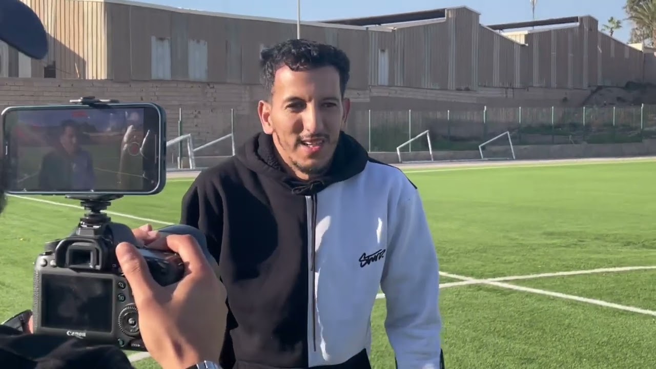 شكرا لقناة هسبريس على اللقاء وكدالك اوجه تحاتي لفريق مولودية الجرف والمدرب عمر نجدي على الاستقبال ❤️