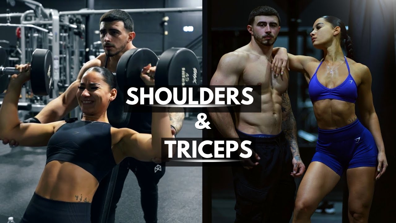 TRAINING SHOULDERS & TRICEPS TOGETHER | Couple's Workout
