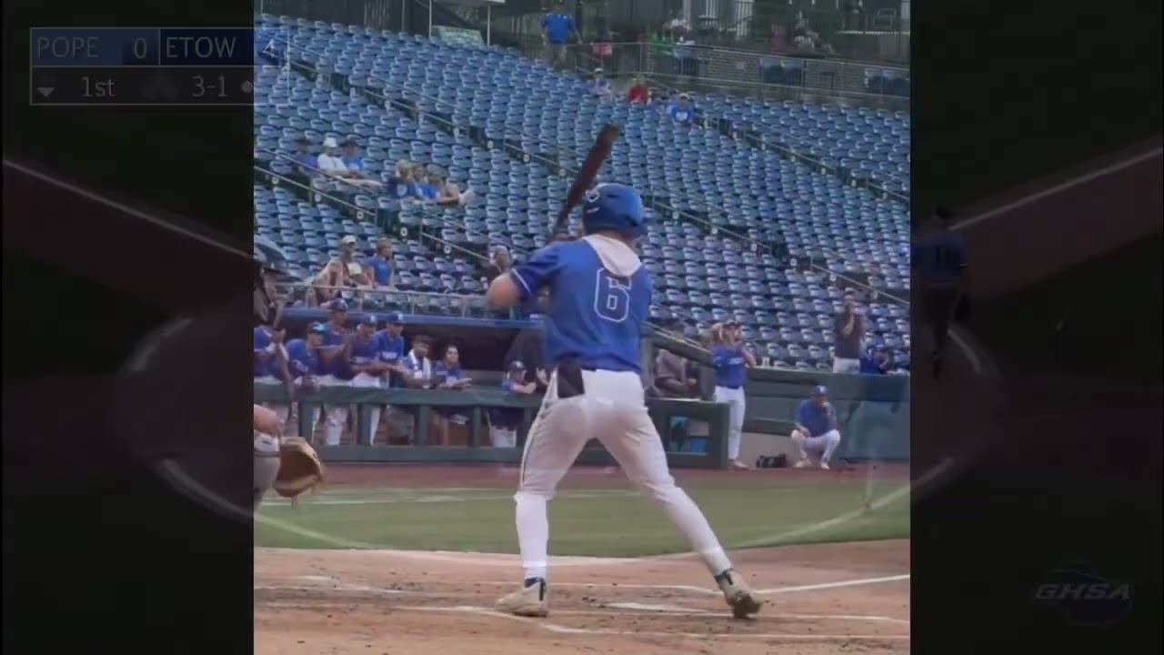 Sophomore Trevor Condon Hits for Cycle in Etowah High’s 2024 Georgia 6A State Championship Victory