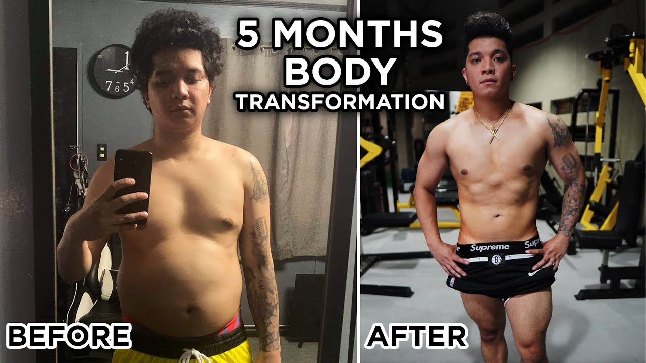 NEW YEAR, NEW ME: FAT TO FIT (5 MONTHS EPIC BODY TRANSFORMATION) | KING BADGER