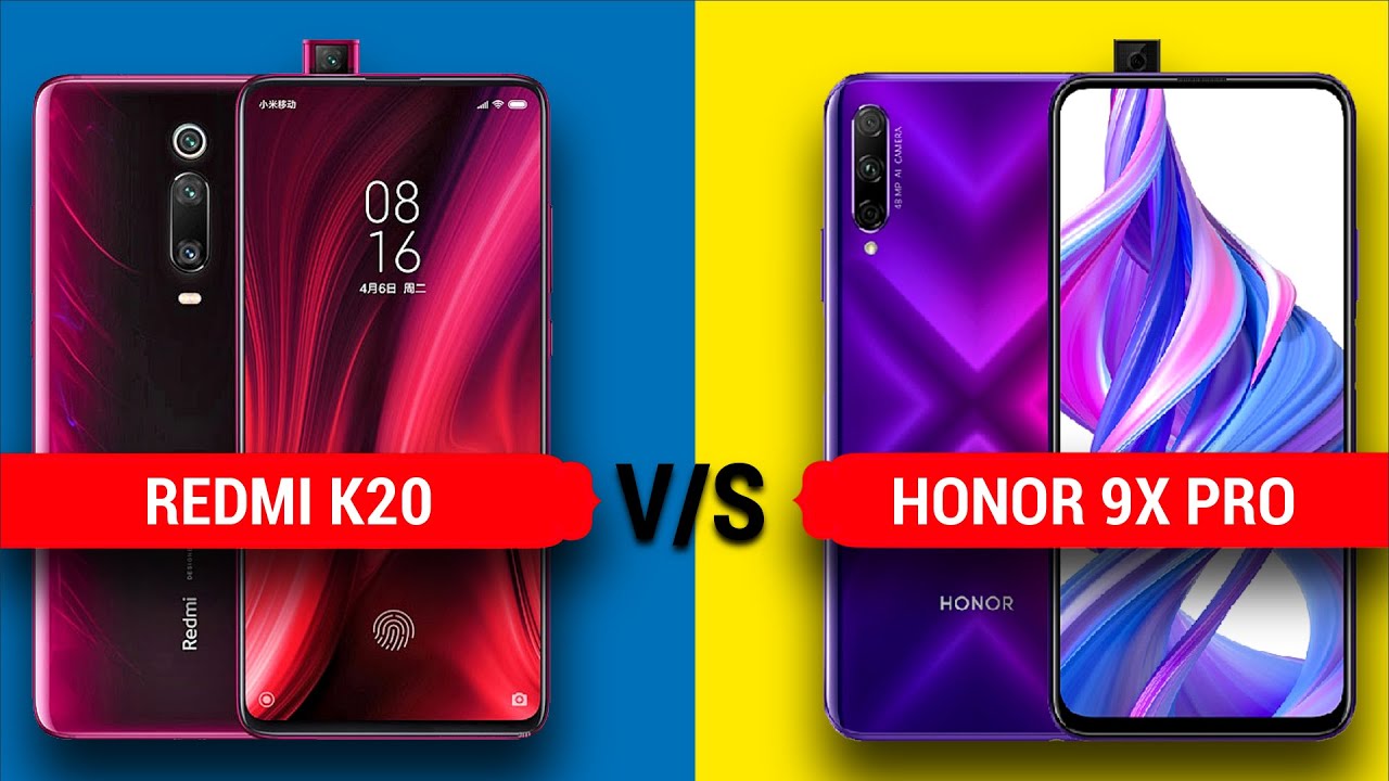 Redmi K20 vs Honor 9X Pro || Full Comparison - Display, Camera, Battery, Benchmark & More...