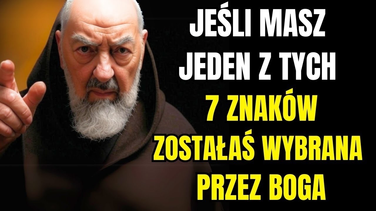 OJCIEC PIO: Jeśli Widzisz Te Znaki, Jesteś Kobietą Wybraną przez Boga ✨