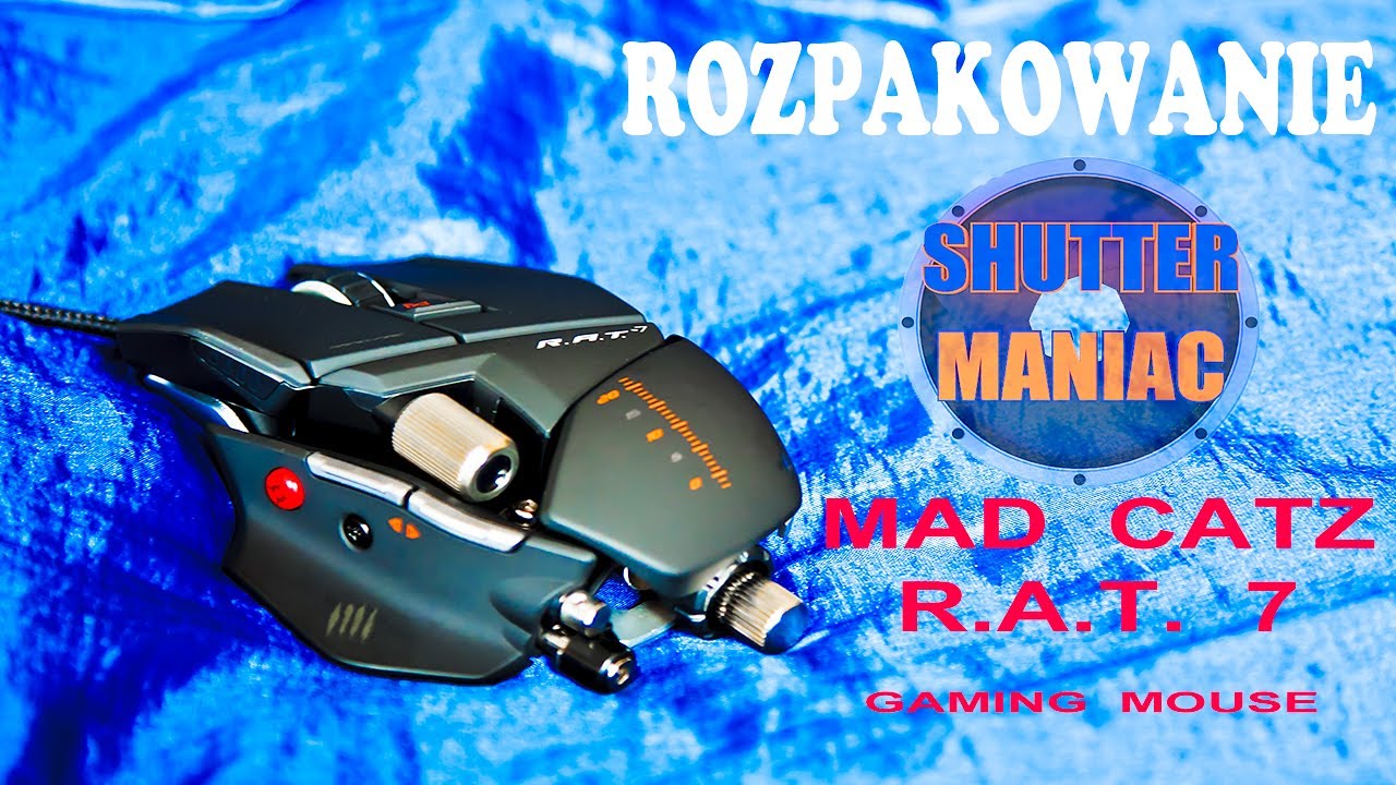 Rozpakowanie - Mad Catz R.A.T. 7  (unboxing)