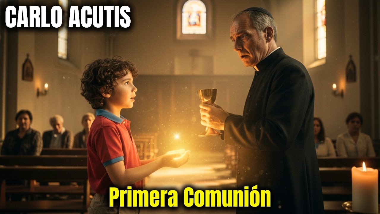 Carlo Acutis emocionó al Sacerdote en su Primera Comunión… y lo que ÉL oyó se cumplió después...