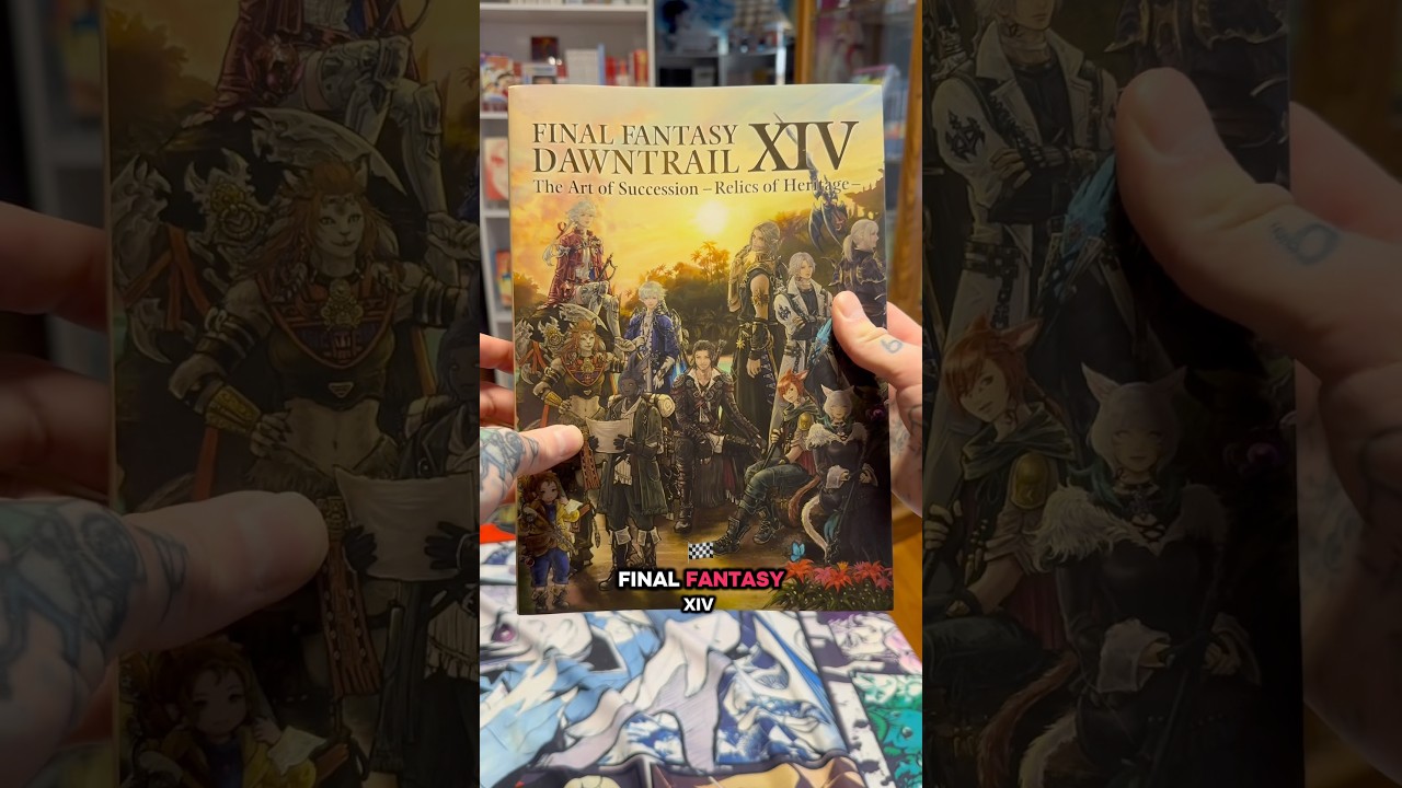 Final Fantasy XIV: Dawntrail -- The Art of Succession -Relics of Heritage- Art Book 🎨 #finalfantasy