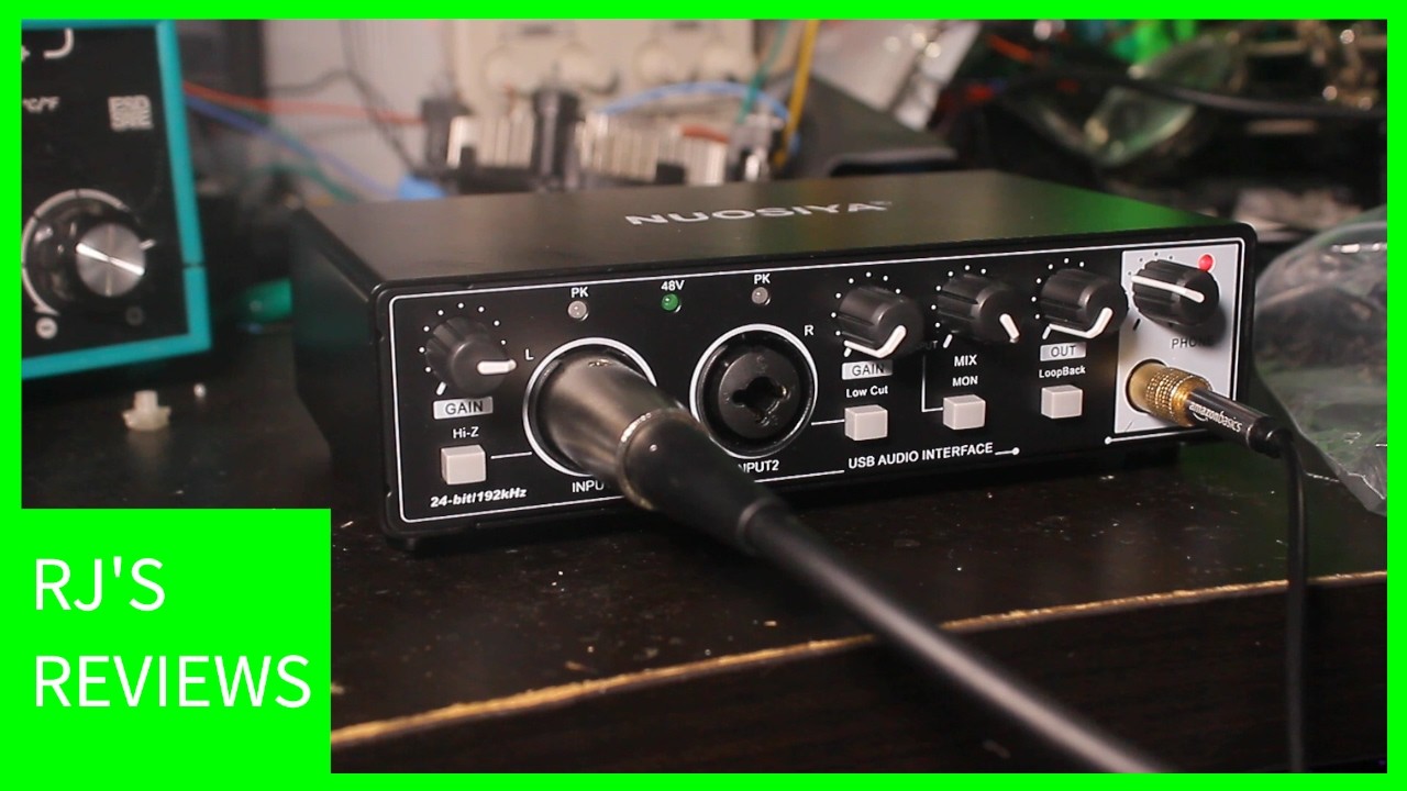 Cheap 2X2 audio interface review (with Linux support test)| RJ'S Reviews
