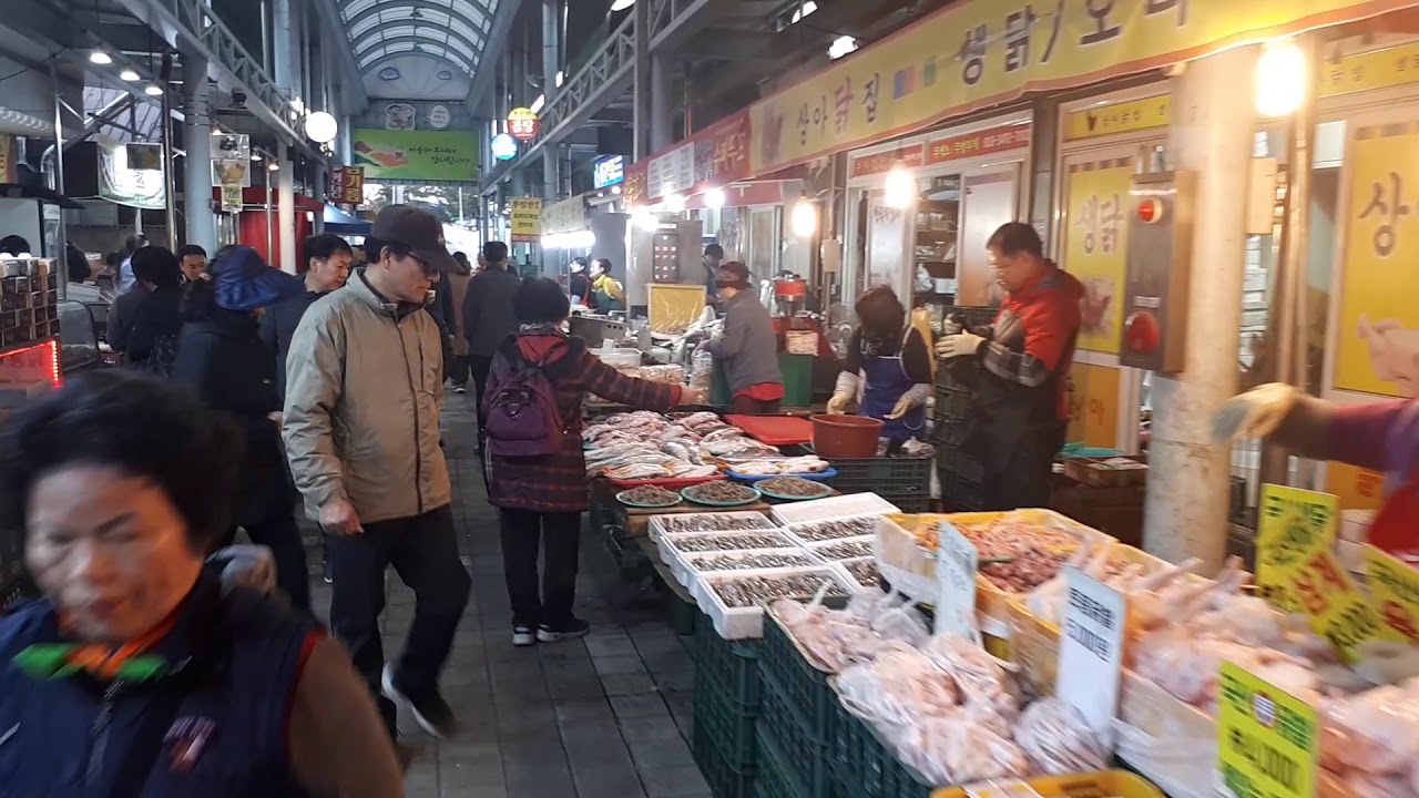the market day of Eonyang(언양5일장)알프스시장