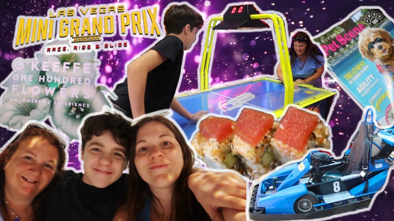 Famous Mom Takes Her Mom Out For A Fun Filled Adventure to Illuminarium Las Vegas & Go Carting!